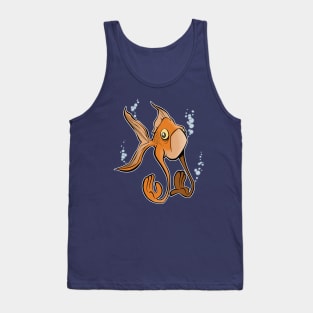 Goldfish Mermaid Tank Top